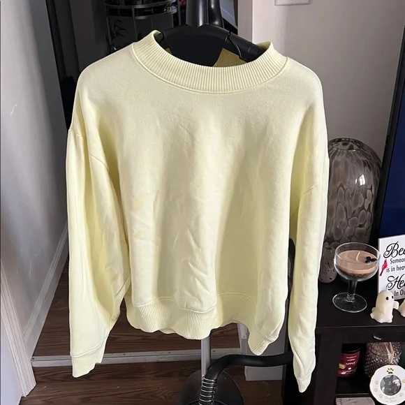a new day Women's Light Yellow Sweater - Picture 1 of 5
